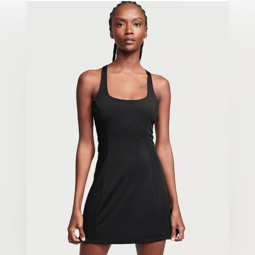NWT VICTORIA'S SECRET Essential Sport Dress. Black. Large. See photos.